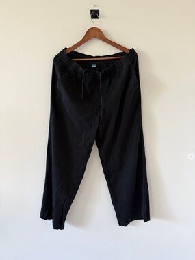 Old Navy Black Wide-Leg Pants